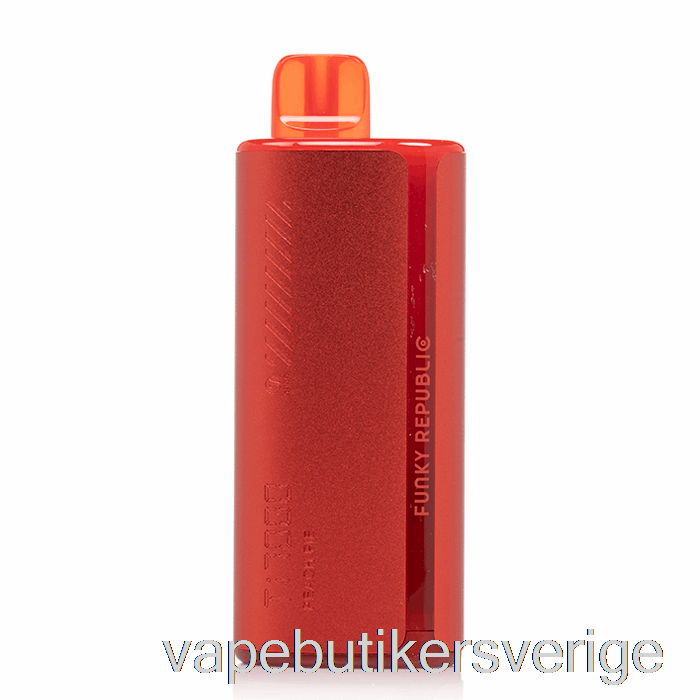 Vape Sverige Funky Lands Ti7000 Engångspersikopaj